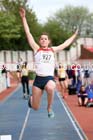 Senior womens long jump, North Eastern Track and Field Champs, Gateshead Stadium. Photo: David T. Hewitson/Sports for All Pics